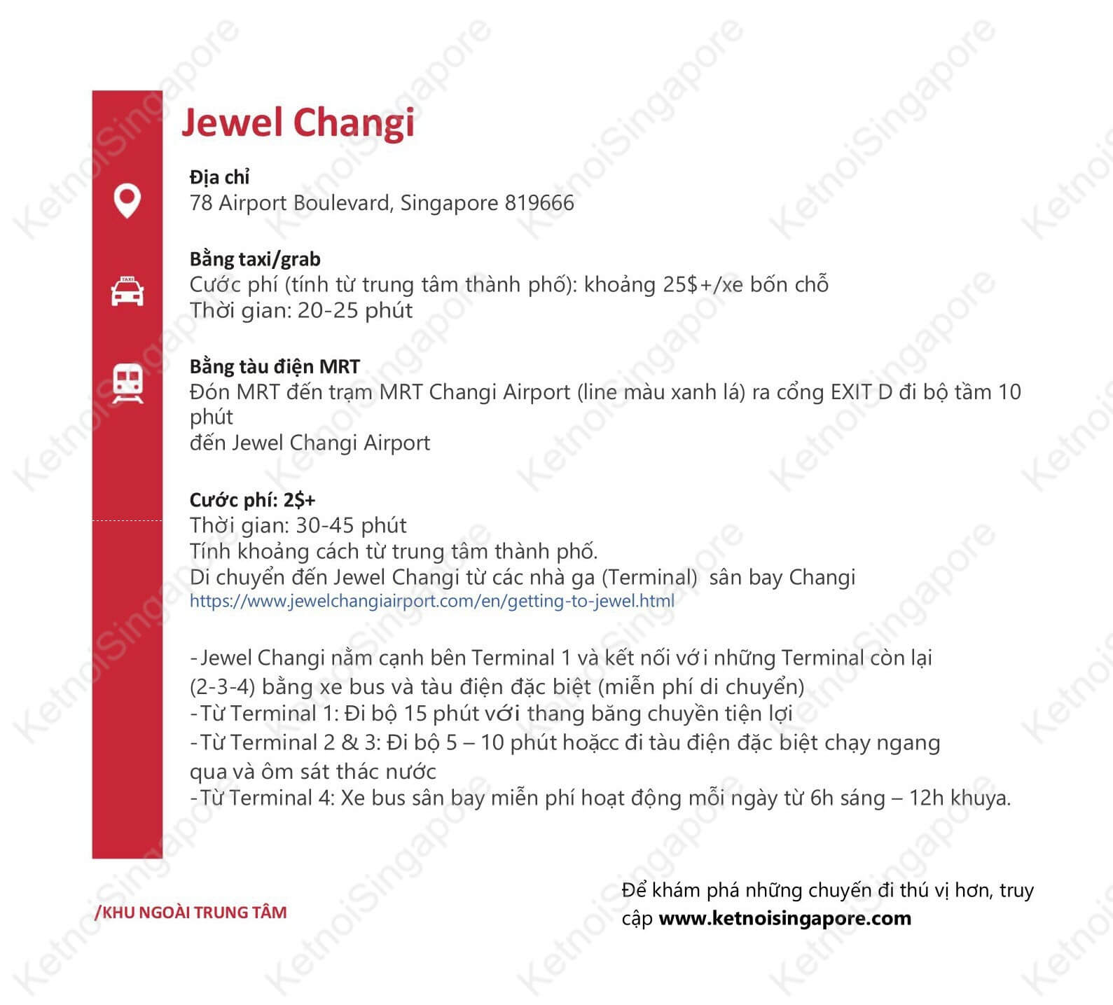 Hướng Dẫn Cách Đi Đến Những Điểm Tham Quan Vui Chơi Tại Singapore