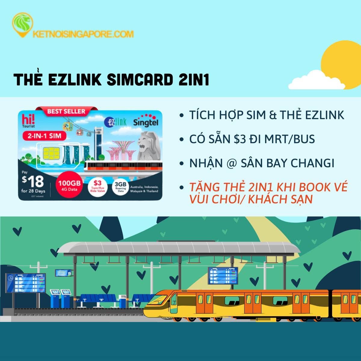 Tất Tần Tật Về Thẻ Ezlink Và Cách Đi Tàu Điện Ngầm Ở Singapore