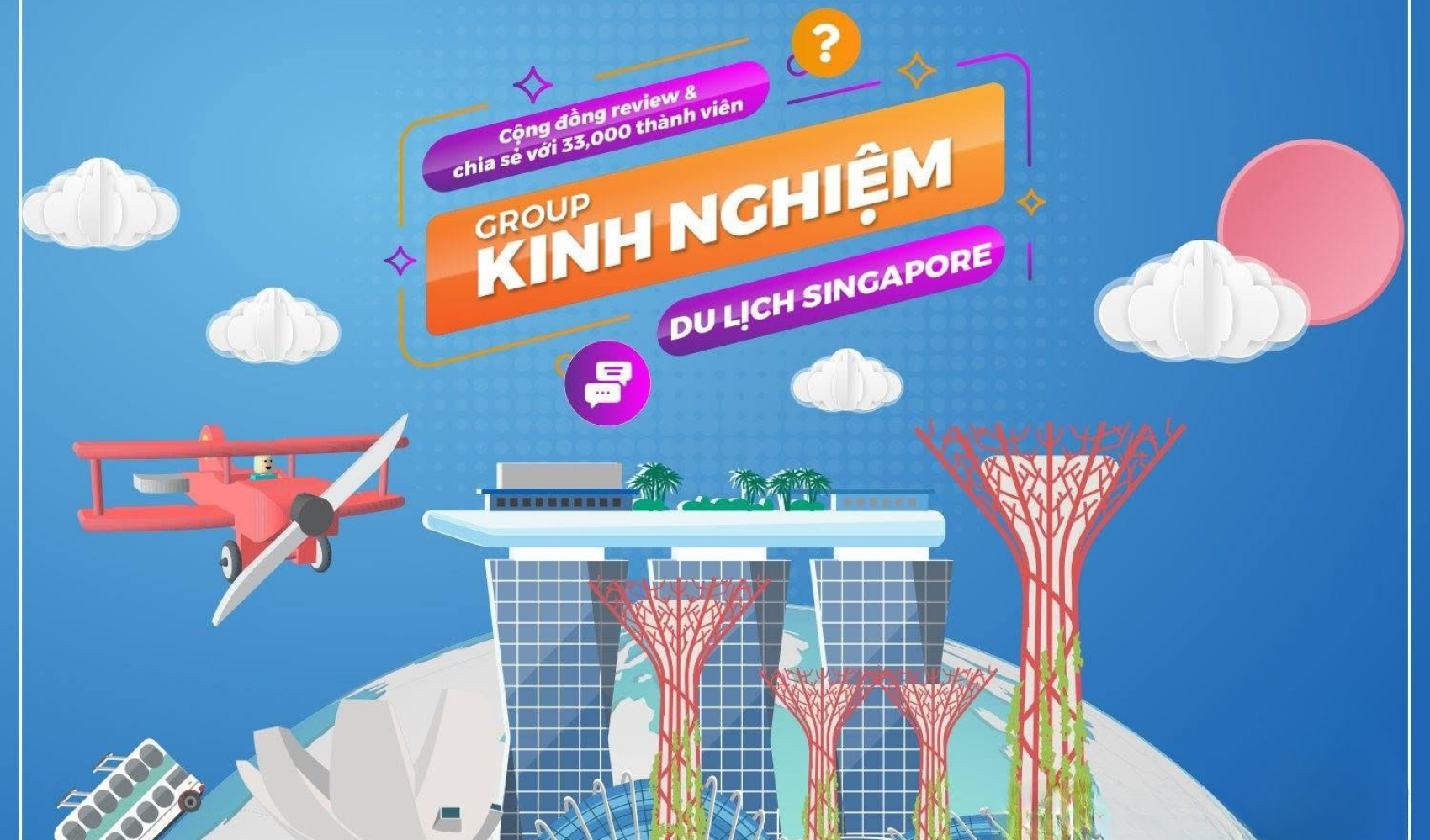 Group Kinh nghiệm du lịch Singapore