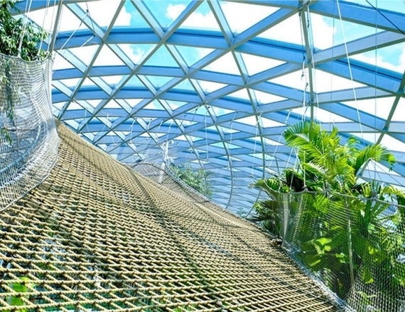 Jewel Changi - Manulife Sky Nets Bouncing - Trải Nghiệm Lưới Nhún Trên Không
