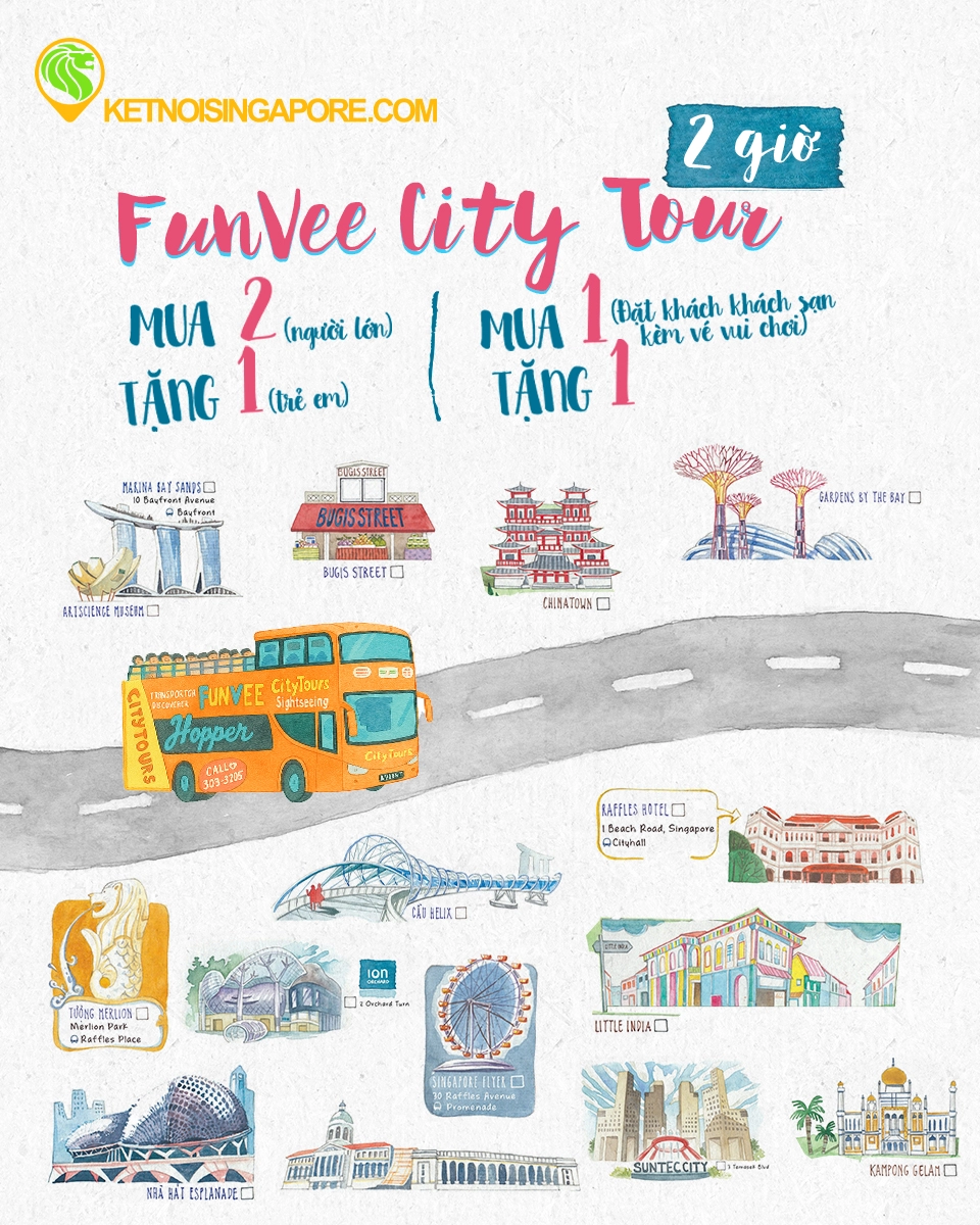 FunVee City Tour Theo Kiểu Shiok!